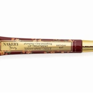 Nakery Beauty Plumping + Line Smoothing Lip Treatment in BIRTHDAY SUIT